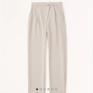 Abercrombie tailored relax straight trousers